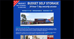 Desktop Screenshot of nambuccastorage.com.au